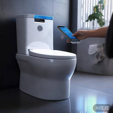 智能马桶，手机APP操控，语音