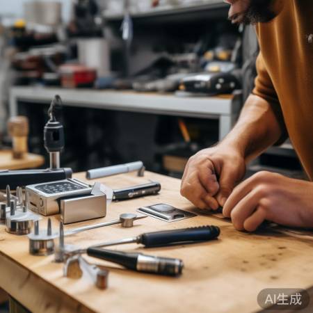 安装智能锁需备工具：螺丝刀、扳