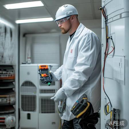 检查空气能设备噪音