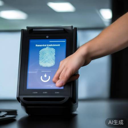 正确录入指纹，成功显示。