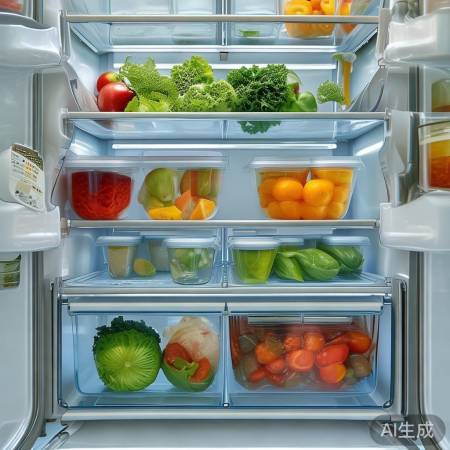 冰箱食物摆放有讲究