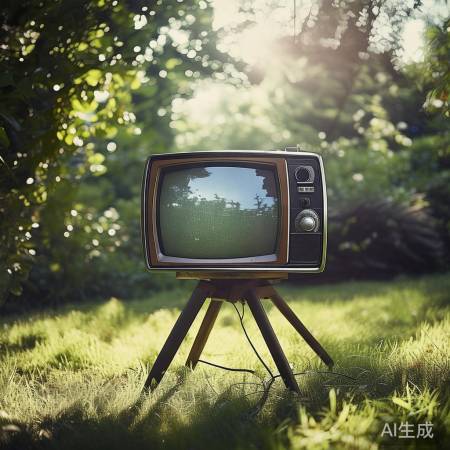 花园黑白电视安装要点