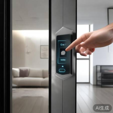 指纹门锁，科技便捷