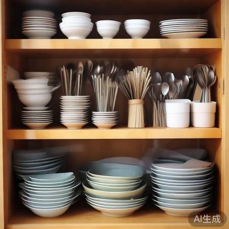 餐具分类存放
