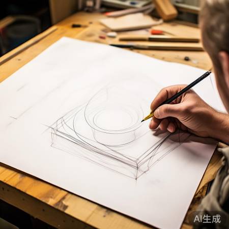 “画轮廓指导杯架安装”