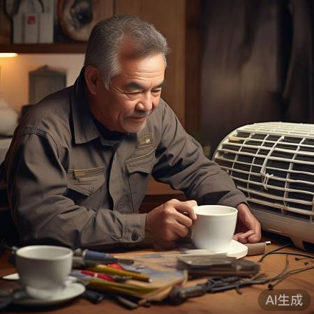 “老李空调维修，服务好，会保养