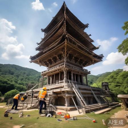 误会：应县木塔暂拆加固