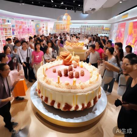 蛋糕促销变巨罚