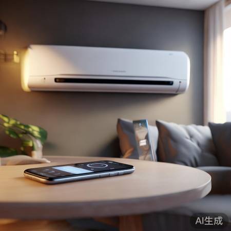 智能一拖二空调，手机APP远程