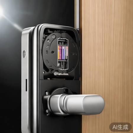 指纹锁电池盒可更换,型号不同更
