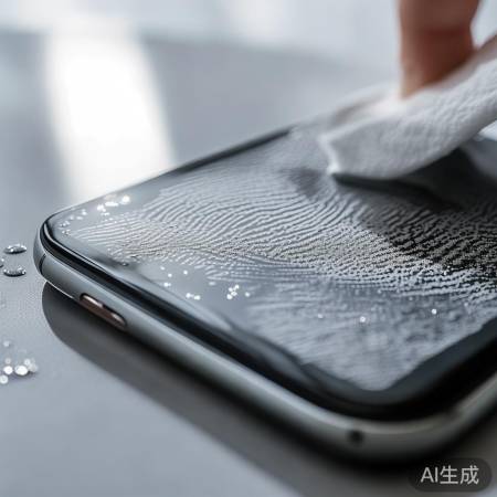 “保持指纹清洁，定期擦拭。”