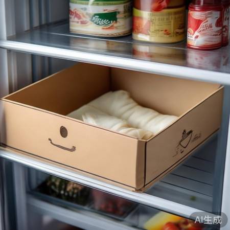 饺子盒变冰箱收纳宝藏