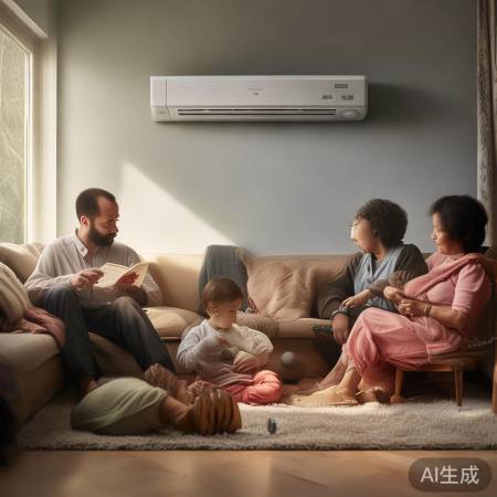 “中央空调检测，保障家人健康”