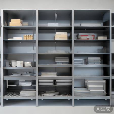 储物柜分区，高效收纳空间