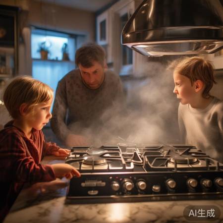 燃气灶漏气三迹象：异味、丝丝声