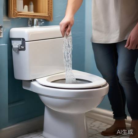 洗衣机洗马桶，除垢有新招