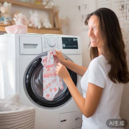 美的儿童洗衣机10e，呵护宝宝