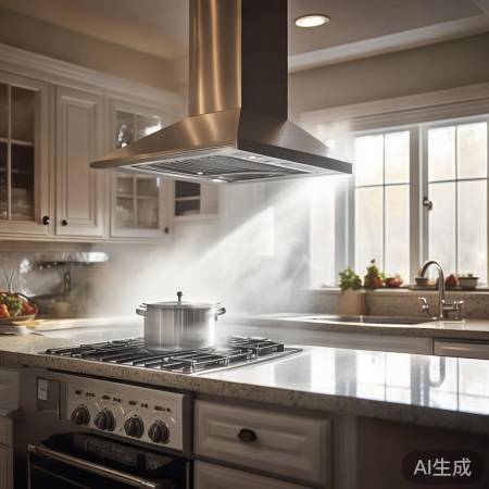 厨房通风，油烟机省电又舒适