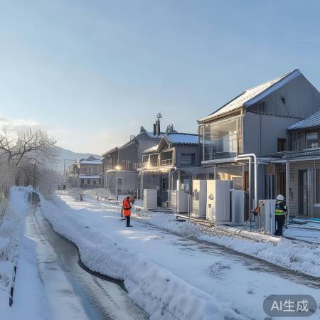 高邮冷空气能热泵，暖冬无忧！