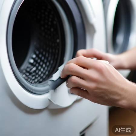 洗衣机静音条安装全过程