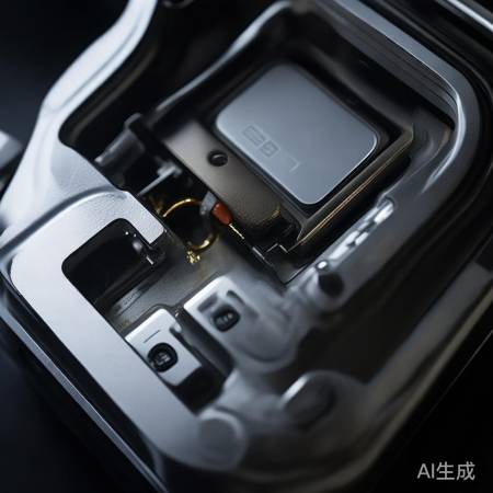 指纹锁卸下见电池盖