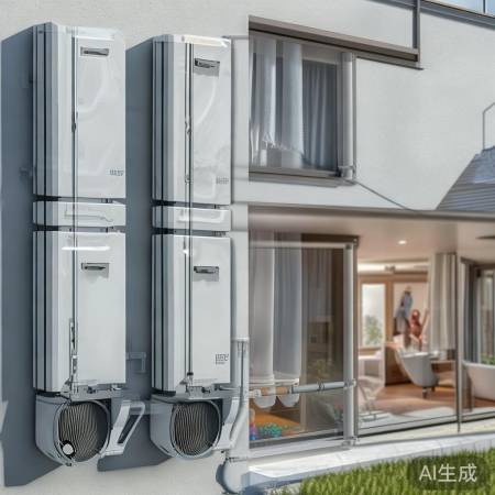 空气能主机，多室联动，冬夏好帮