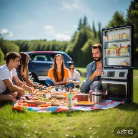 野餐解暑神器助力欢笑