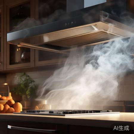 智能延时吸烟，告别油烟味！