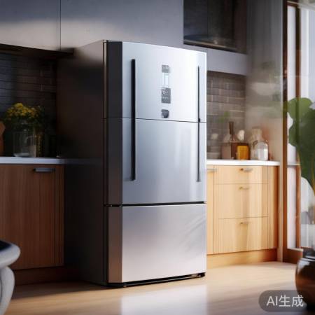 “美的冰箱E2，时尚智能新体验