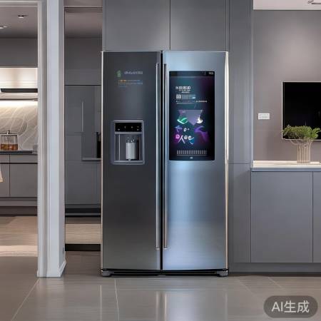 美的冰箱E2，智能互联，酷炫回
