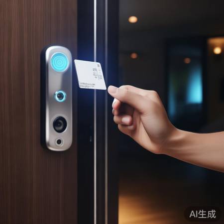 添加RFID卡，靠近感应区，输