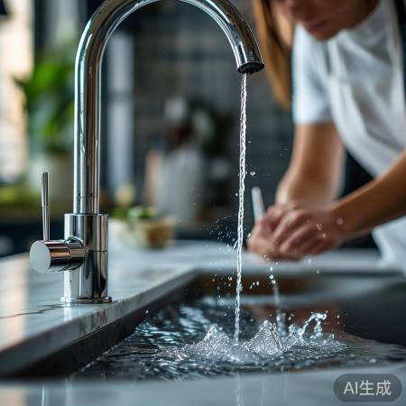 喷水不稳，调喷嘴或水流。