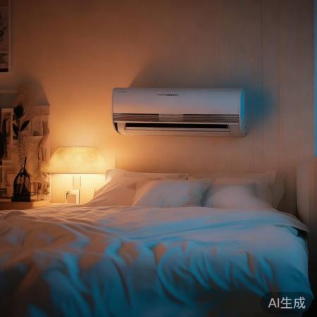 空调噪音小，睡眠质量高
