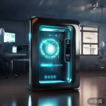 新型AI面部识别保险柜，安全便