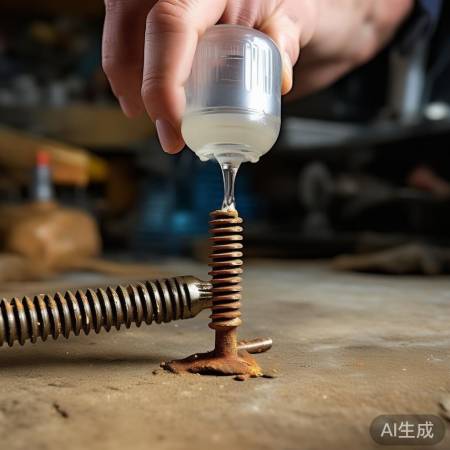 酒精溶解螺丝油污