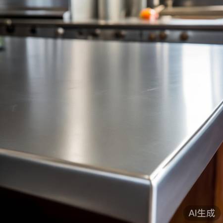 耐刮易清洁，不锈钢台面好帮手