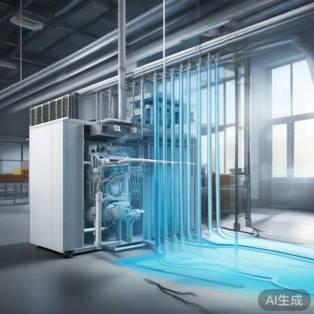 水冷空调：循环水散热，调节室内