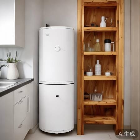 空间巧利用，热水器收纳两不误