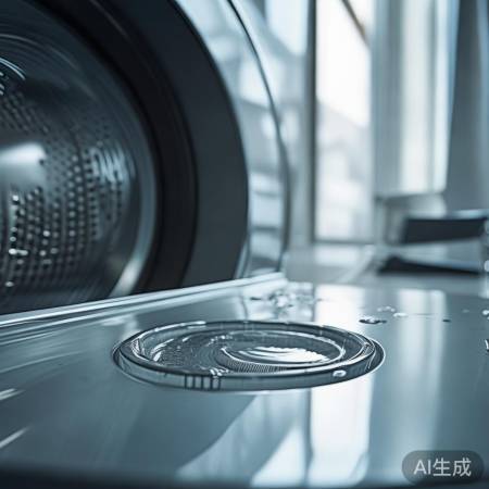 洗衣机顶部/背面找加水口，加水