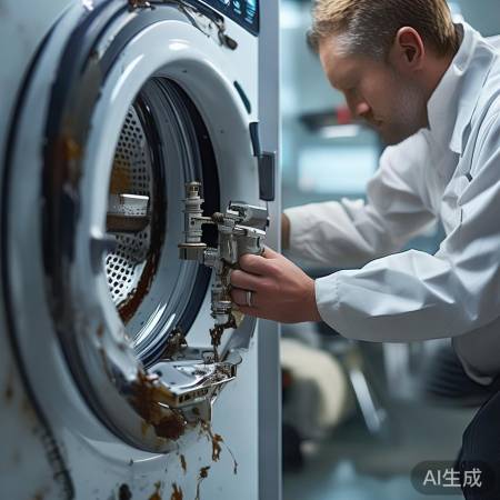 洗衣机水阀复位解决卡住问题