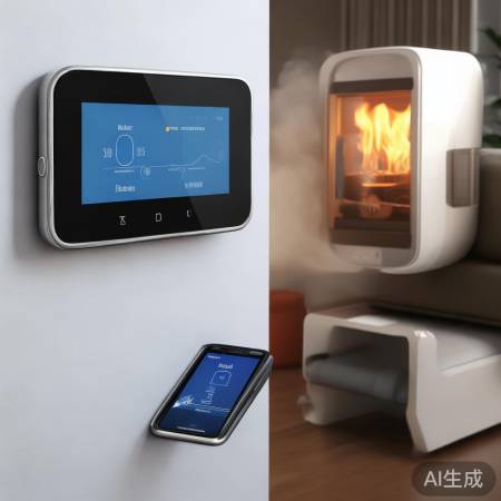 “手机APP控壁挂炉，家居舒适