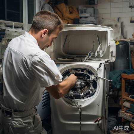 波轮洗衣机维修耗时久，需拆解检