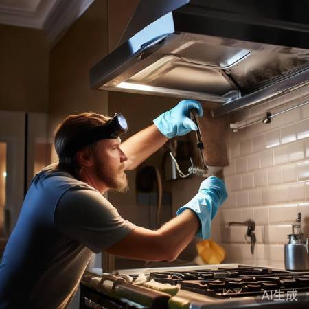 油烟管道清洁，内外兼修。