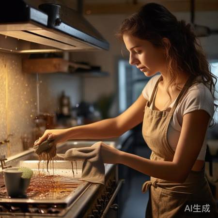 油烟机清洁技巧，防油污，易维护