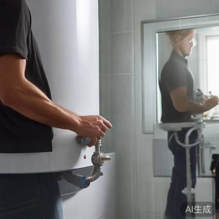 热水器水压低？查水管，联系物业