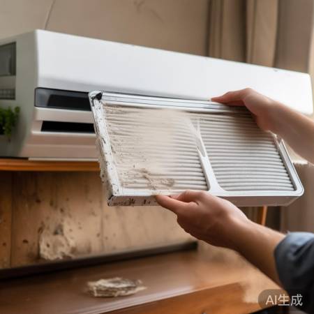 空调滤网每月洗，省电又通风