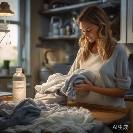 “柔顺剂助力衣物易晾干，适量添