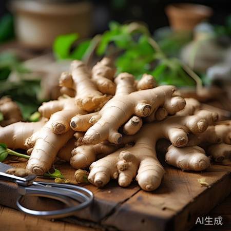 新鲜生姜，光滑鲜亮，动手保存！