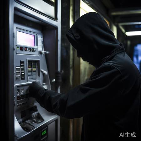 撬门开防盗，盗取ATM现金。