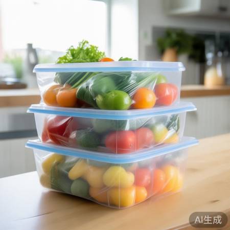使用保鲜袋/盒保存食物